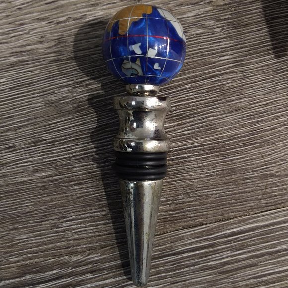 GEMSTONE GLOBE Champagne/Wine Topper - Picture 3 of 7
